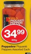 Peppadew Piquante Peppers-400g Each