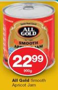 All Gold Smooth Apricot Jam-900g