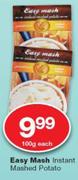 Easy Mash Instant Mashed Potato-100g Each