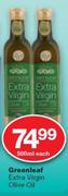 Greenleaf Extra Virgin Olive Oil-500ml Each