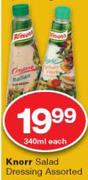 Knorr Salad Dressing-340ml Each