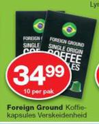 Foreign Ground Koffiekapsules Verskeidenheid-10 Per Pak