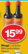 Maggi Lazenby Worscestershire Sauce-250ml Each