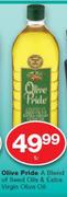 Olive Pride A Blend Of Seed Oils & Extra Virgin Olive Oil-1Ltr