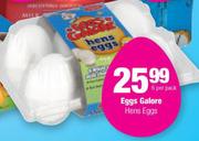 Eggs Galore Hens Eggs-6 Per Pack