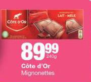 Cote D Or Mignonettes-240g