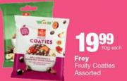 Frey Fruit Coatles Assorted-50g Each
