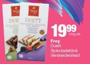 Frey Duett Sjokoladeblok Verskeidenheid-100 Elk