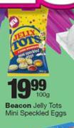 Beacon Jelly Tots Mini Speckled Eggs-100g