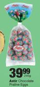 Astir Chocolate Praline Eggs-245g