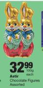 Astir Chocolate Figures Assorted-100g Each