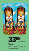 Wawi Chocolate Bunny In Printed Box-150g Each