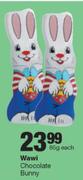 Wawi Chocolate Bunny-85g Each