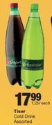 Tiser Cold Drink Assorted-1.25Ltr Each
