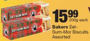 Bakers Eet Sum Mor Biscuits Assorted-200g Each
