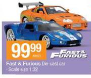 Fast & Furious Die-Cast Car-Each