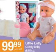 Little Lolly Cuddly Baby Doll Box-Per Set