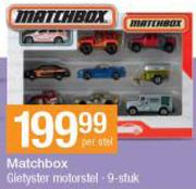 Matchbox Gletyster Mafor stel-9 Stuk Per Set
