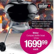 Weber Compact Kettle Braai -57cm Each