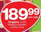 Huggies Gold Weggooidoeke Jumbo Pak-Per Pak