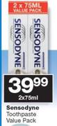 Sensodyne Toothpaste Value Pack-2X75ml