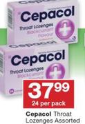 Cepacol Throat Lozenges Assorted-24 Per Pack