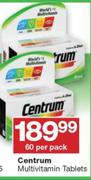 Centrum Multivitamin Tablets-60 Per Pack