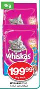 Whiskas Cat Food-4Kg Each