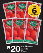 Rhodes Tomato Paste-6 Packets