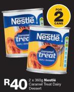 Nestle Caramel Treat Dairy Dessert-2X360g