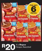Royco Soups Assorted-6 Pack