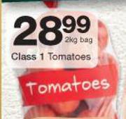 Class 1 Tomatoes-2Kg Bag