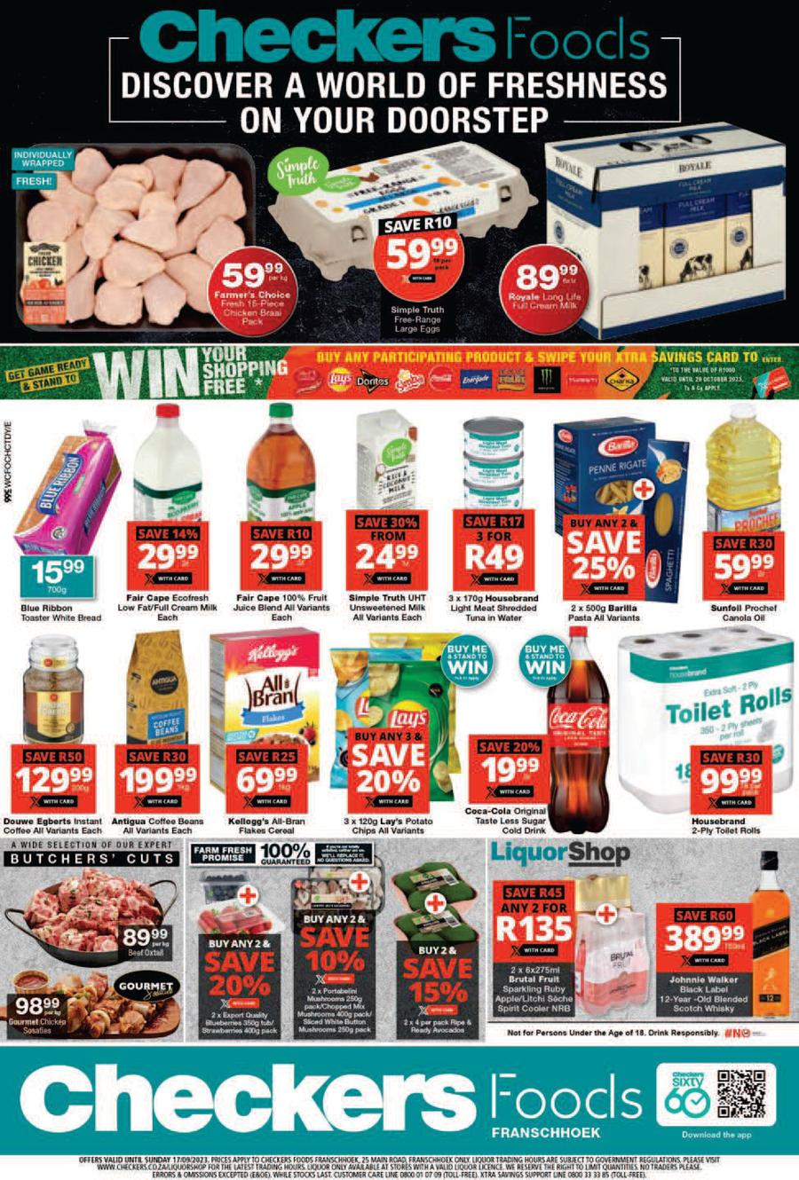 Checkers Western Cape : Discover A World Of Freshness (11 September ...