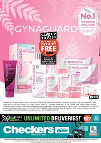 Checkers Western Cape : Gynaguard Promotion (02 March - 08 March 2026)