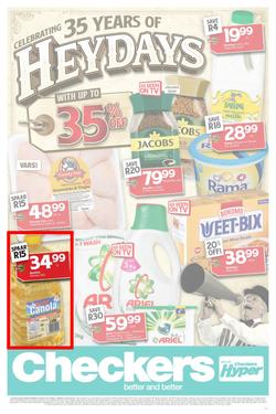 Checkers Western Cape : Hey Days Promotion  (04 Feb - 10 Feb 2019), page 1
