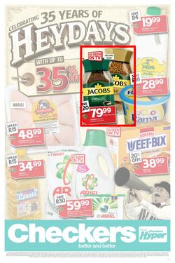 Checkers Western Cape : Hey Days Promotion  (04 Feb - 10 Feb 2019), page 1