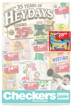Checkers Western Cape : Hey Days Promotion  (04 Feb - 10 Feb 2019), page 1