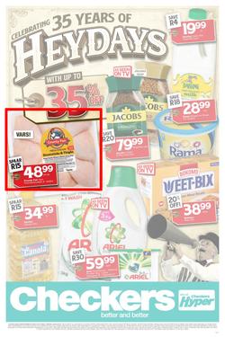 Checkers Western Cape : Hey Days Promotion  (04 Feb - 10 Feb 2019), page 1