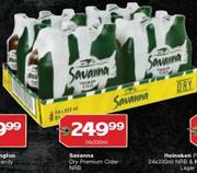 Savanna Dry Premium Cider NRB-24x330ml