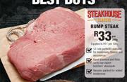 Steakhouse Rump Steak-Per 300g