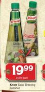 Knorr Salad Dressing Assorted-340ml Each
