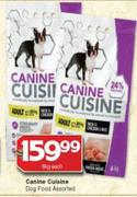 Canine Cuisine Dog Food Assorted-6Kg Each