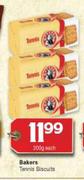 Bakers Tennis Biscuits-200g Each