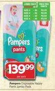 Pampers Disposable Nappy Pants Jumbo Pack-Per Pack
