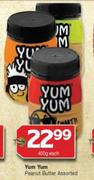 Yum Yum Peanut Butter Assorted-400g Each