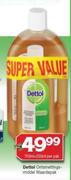 Dettol Ontamettings-middel waardepak-750ml + 250ml Per Pak