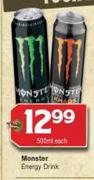Monster Energy Drink-500ml Each