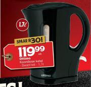 Ottimo 1.7Ltr Koordlose Ketel Swart/Wit - elk