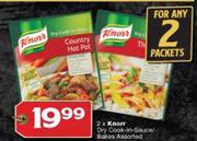 Knorr Dry Cook In Sauce/Bakes Assorted-For 2