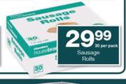 Housebrand Sausage Rolls-30 Per Pack